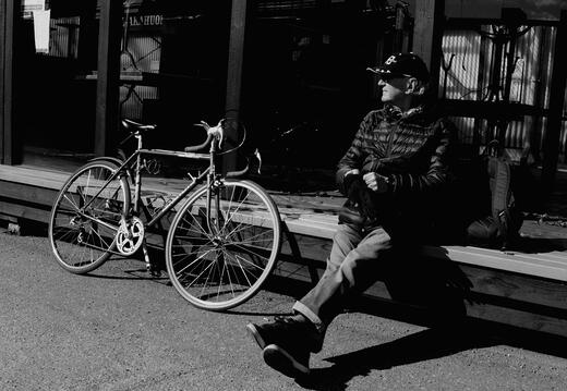People with bikes